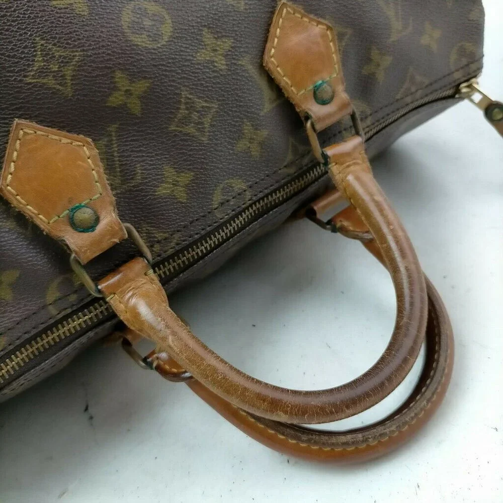 Louis Vuitton Monogram Speedy 35 Handbag***_4